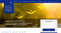 Desktop Screenshot of instituteforprivateinvestors.com